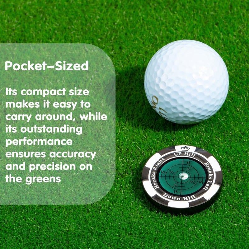 Prodigora SlopeMaster ProGreen Reader - Golf Ball Marker with High Precision Green Reading Aid Golf Accessories for Men Women - Image 5